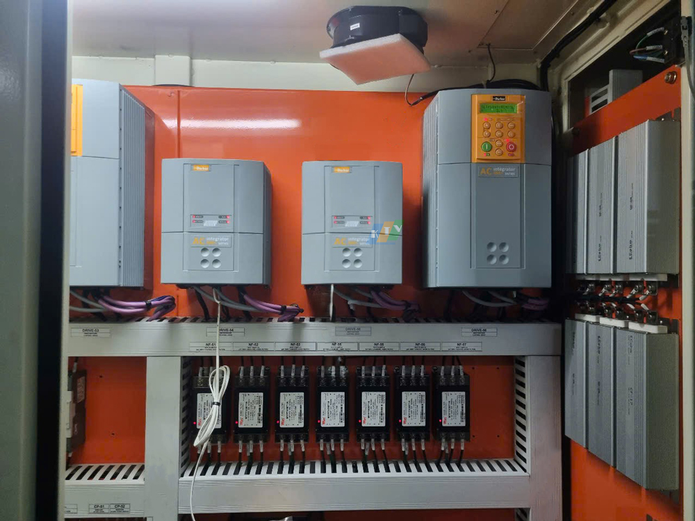 Hình lắp đặt card profibus AC690 frame B